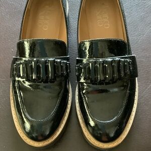 Franco Sarto Patent Leather Loafers